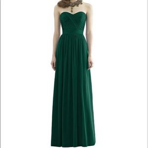 Dessy Collection Dress Style 2942 in Hunter Green